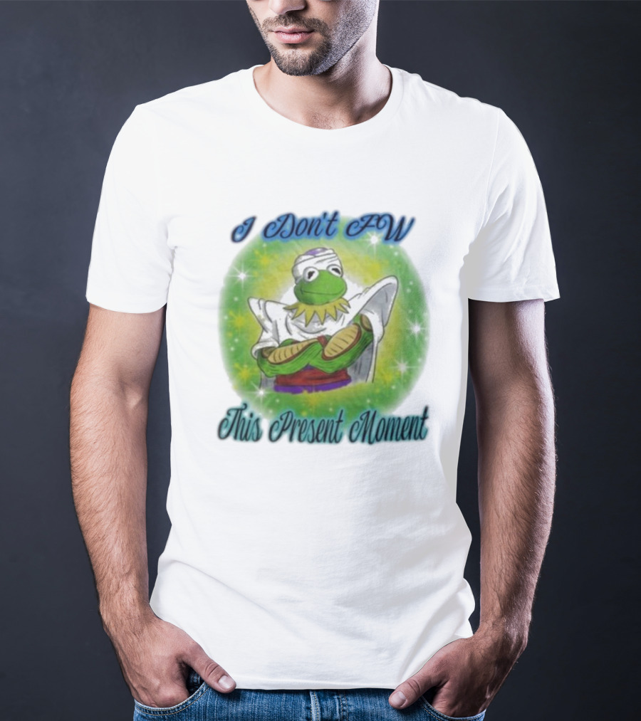 I Don't Fw This Present Moment Kermit Piccolo Fusion T-Shirt