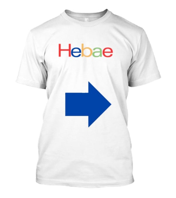 Cursed Couple’s Hebae Shebae Google Arrow T-Shirt