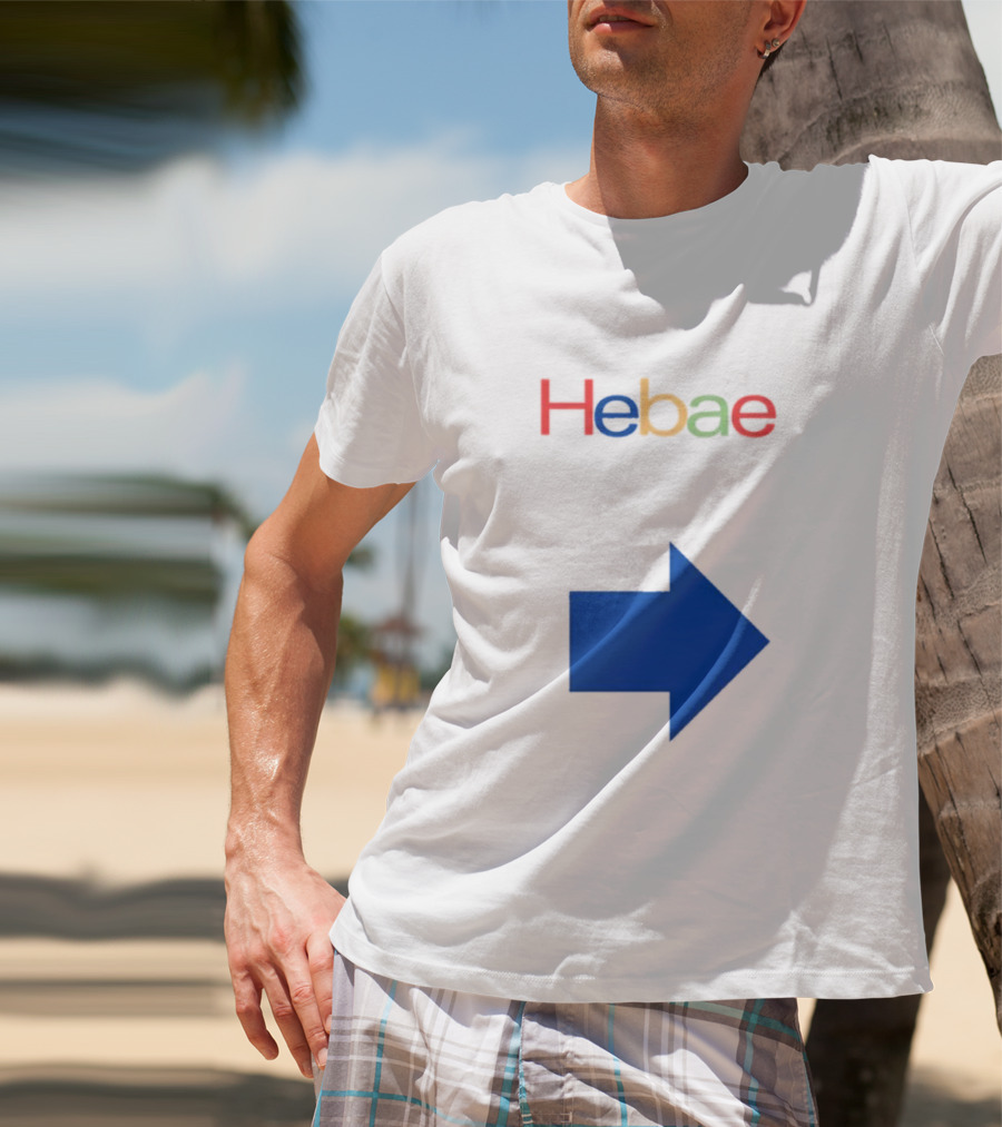 Cursed Couple’s Hebae Shebae Google Arrow T-Shirt