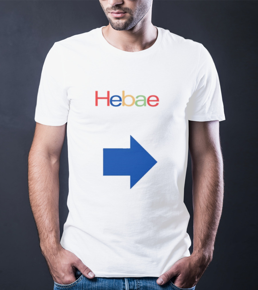 Cursed Couple’s Hebae Shebae Google Arrow T-Shirt