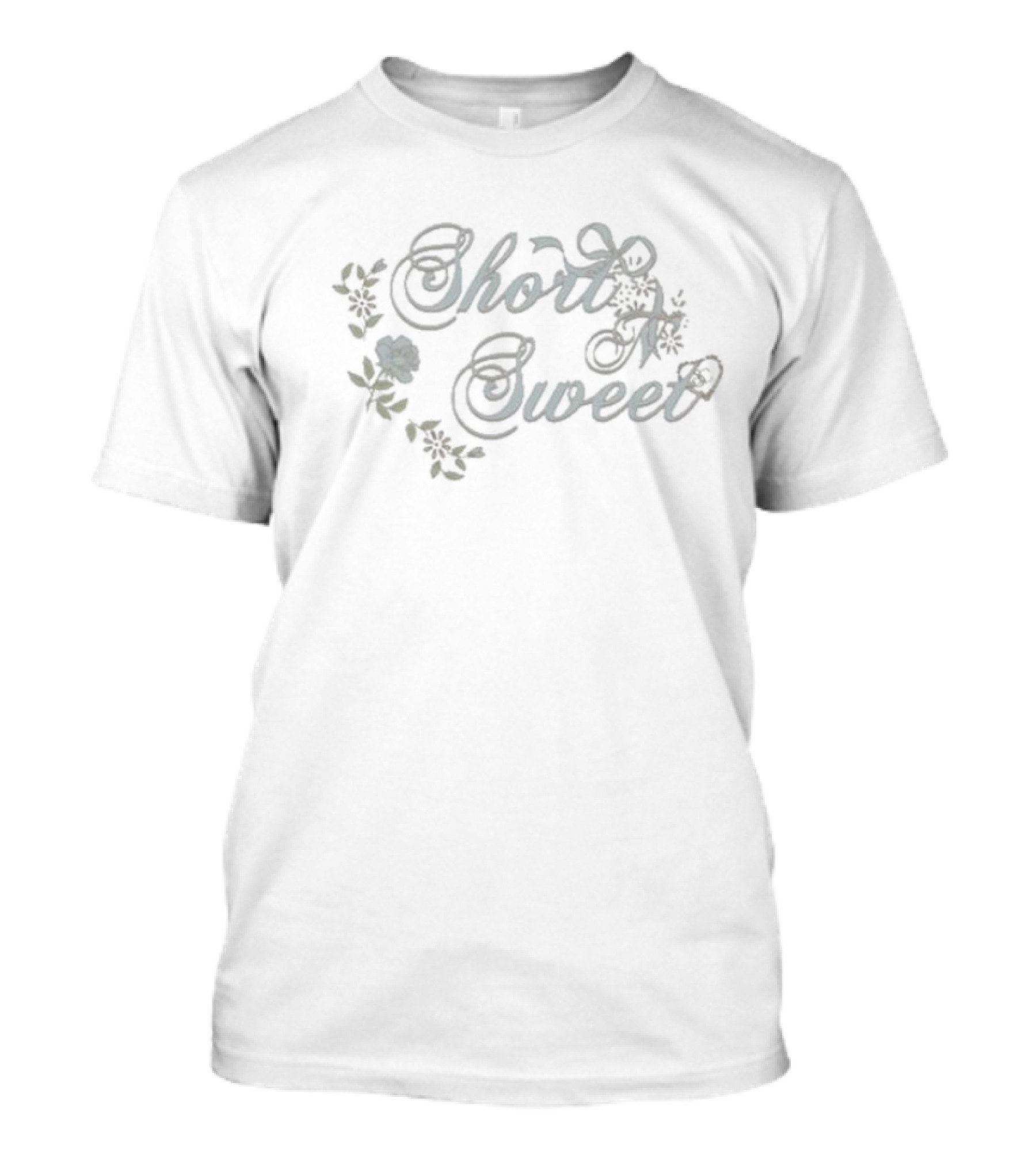 Short N Sweet Sabrina Carpenter Floral T-Shirt
