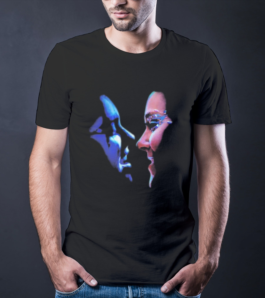 Black Karma Jojo Siwa Face Profile Contrast T-Shirt