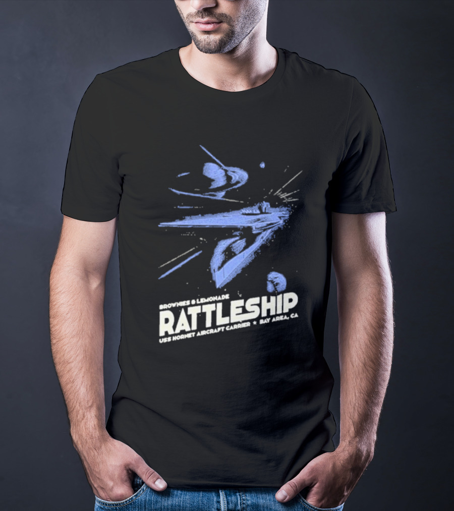 Brownies And Lemonade Rattleship USS Hornet Aircraft Carrier Bay Area CA T-Shirt