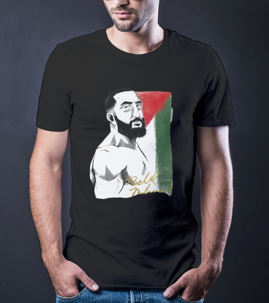 Remember The Name Belal Muhammad Palestinian Flag T-Shirt