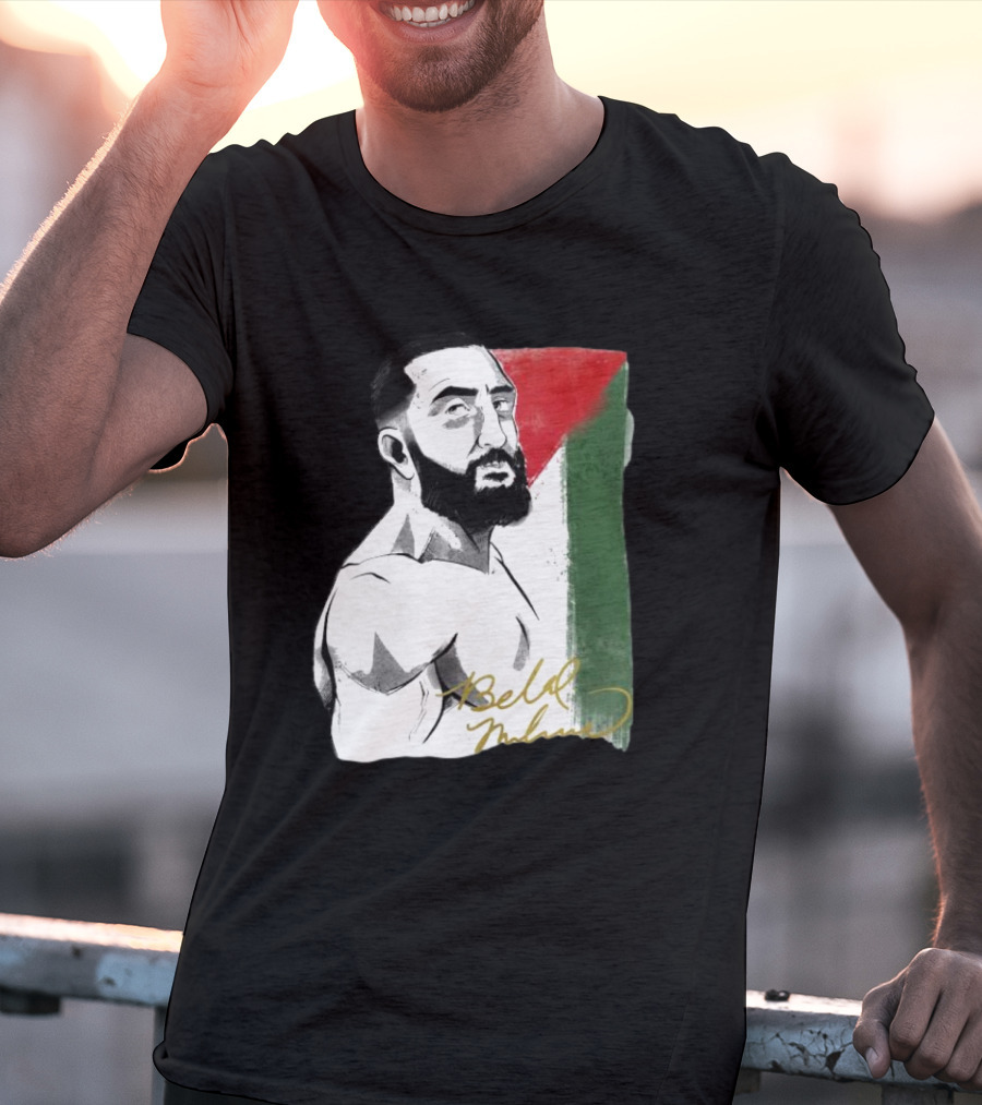 Remember The Name Belal Muhammad Palestinian Flag T-Shirt