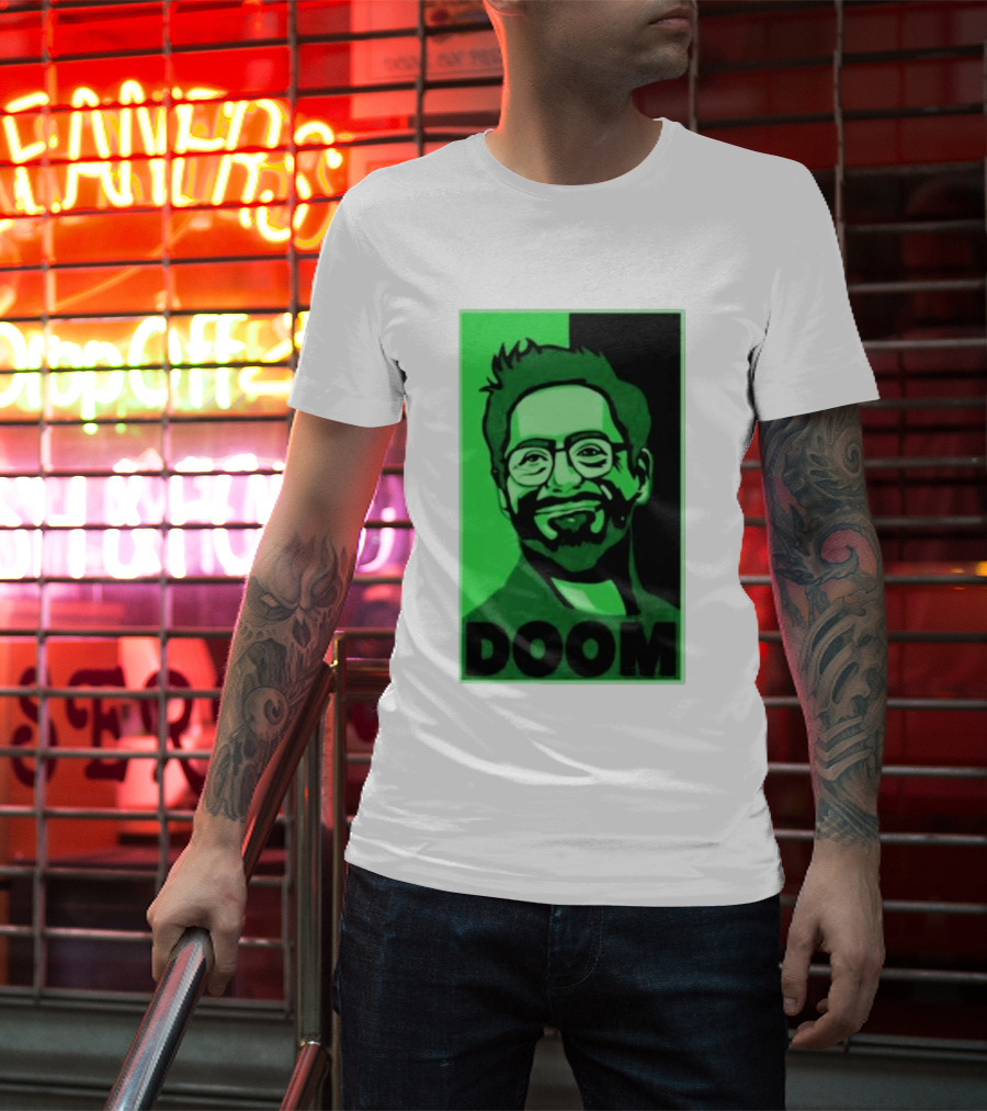 Screencrush Robert Downey Jr Doom T-Shirt