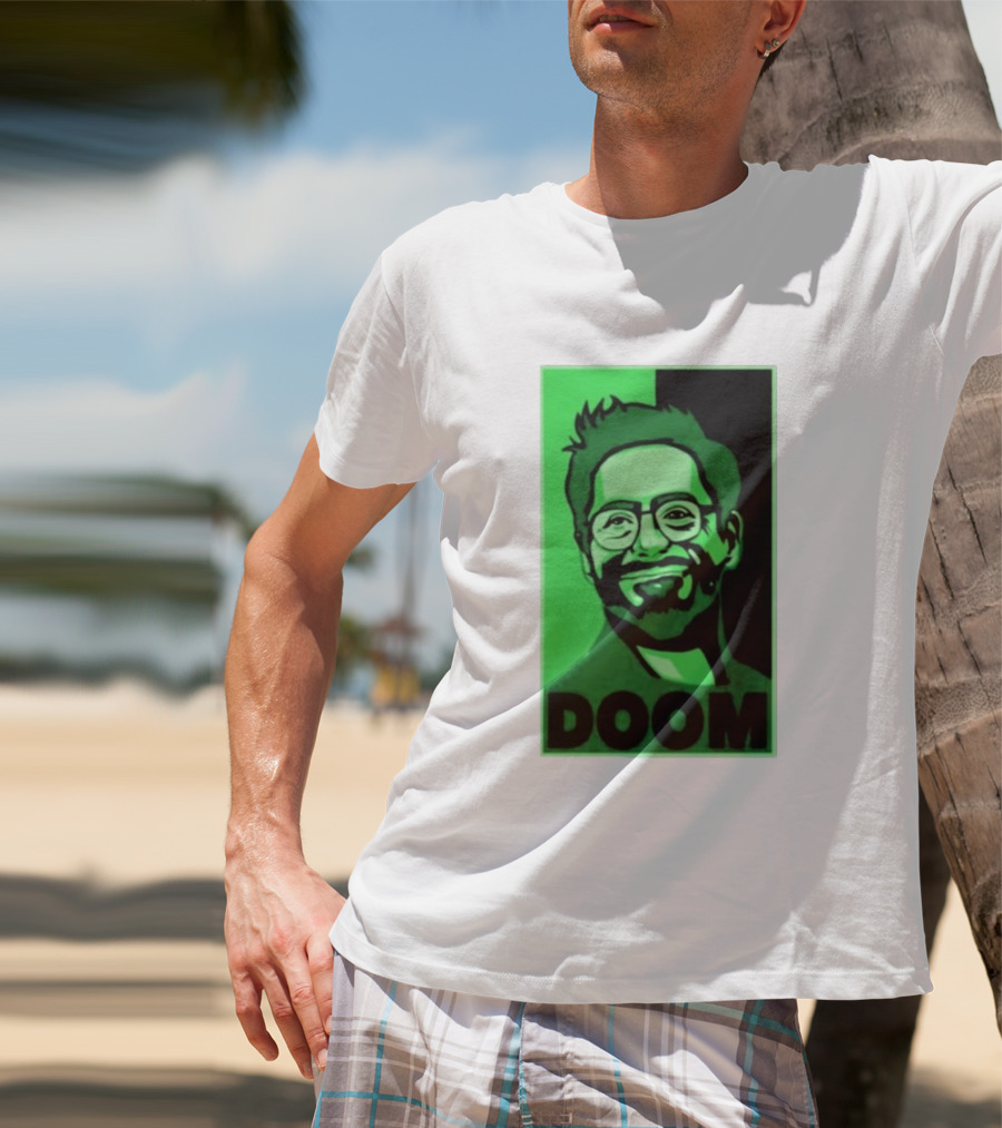 Screencrush Robert Downey Jr Doom T-Shirt