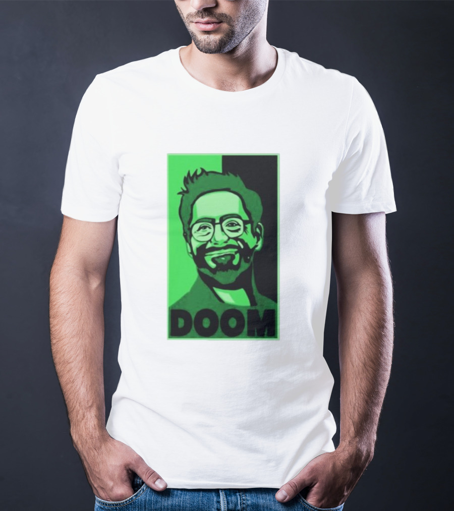 Screencrush Robert Downey Jr Doom T-Shirt