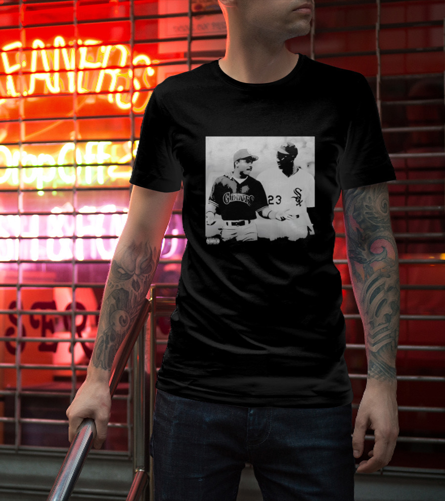 Shopwarriorsworld Bonds Giants White Sox 23 T-Shirt