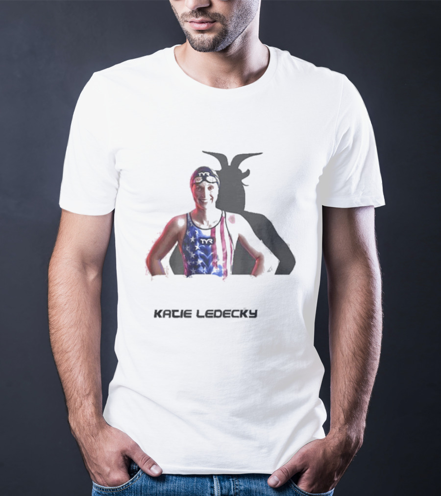 KATIE LEDECKY OLYMPIC GOAT T-Shirt