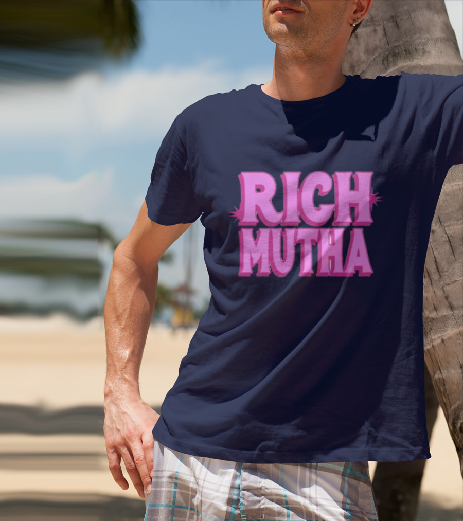Monaleo Rich Mutha Pink T-Shirt
