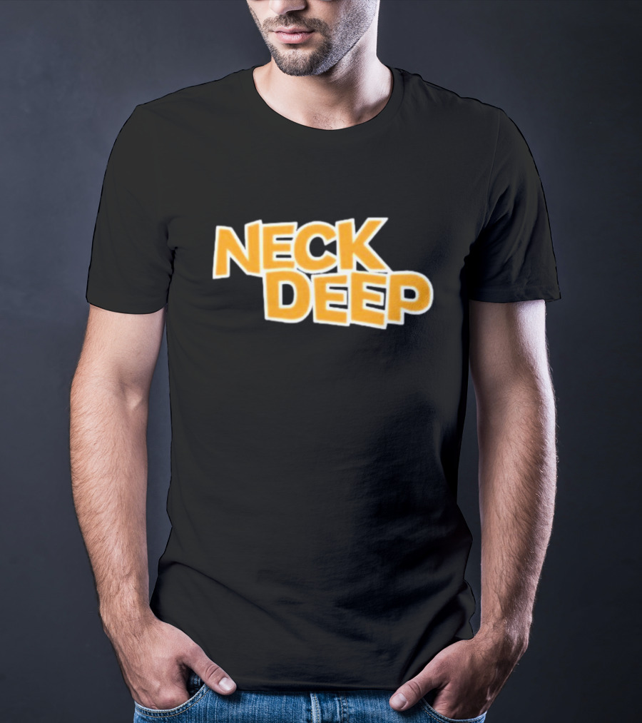 Neck Deep Text T-Shirt