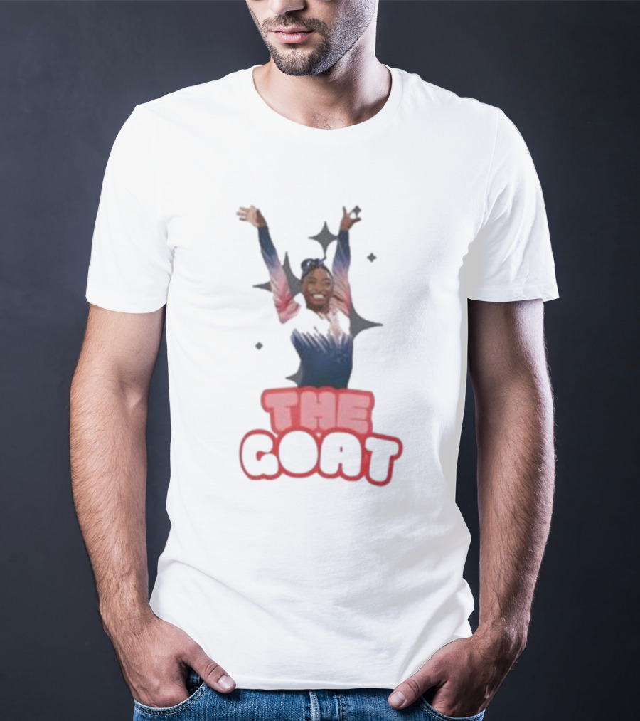 Simone Biles Team USA Gymnastics The GOAT T-Shirt