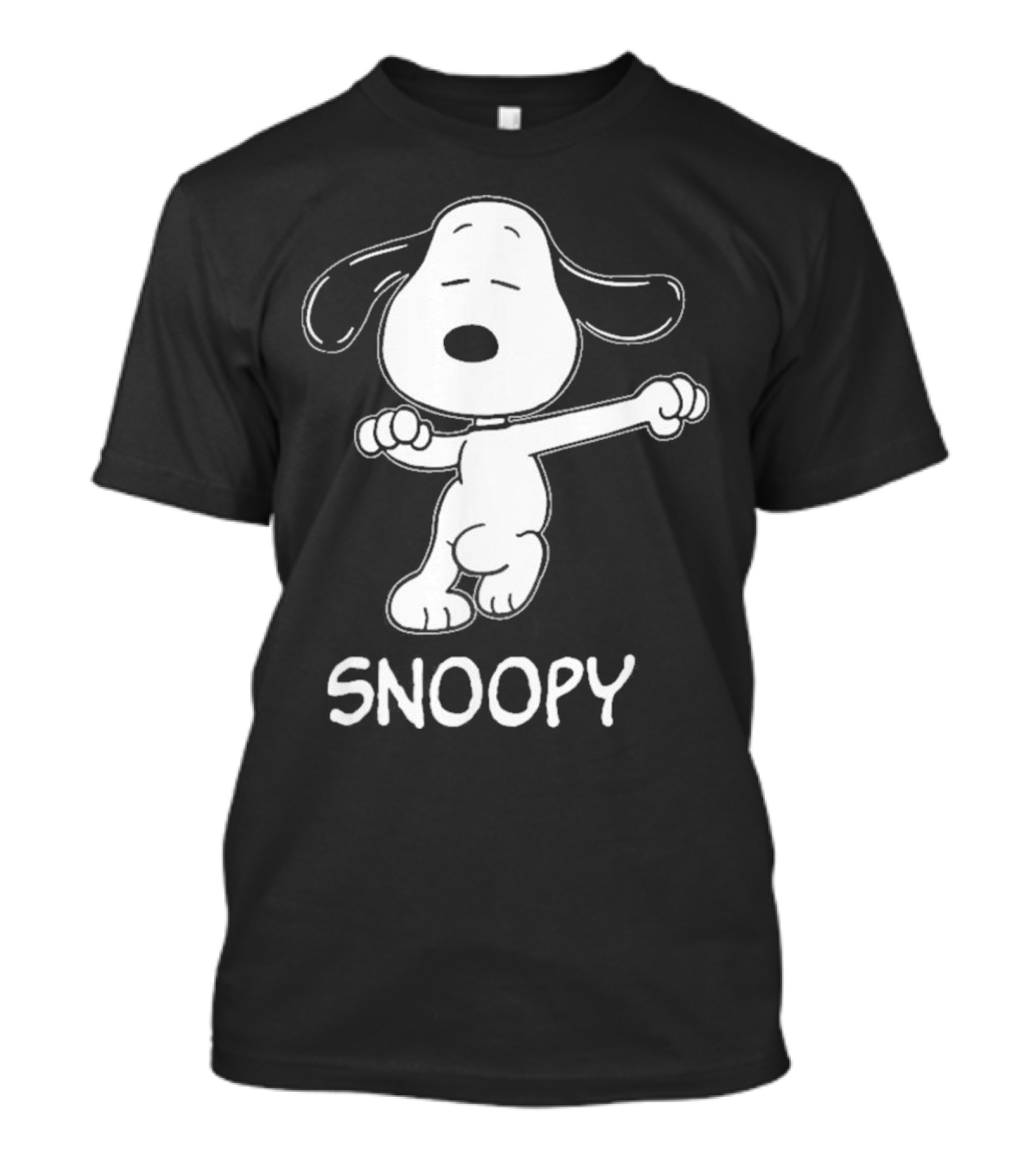 Snoopy Dance Style Peanuts Comic Character T-Shirt