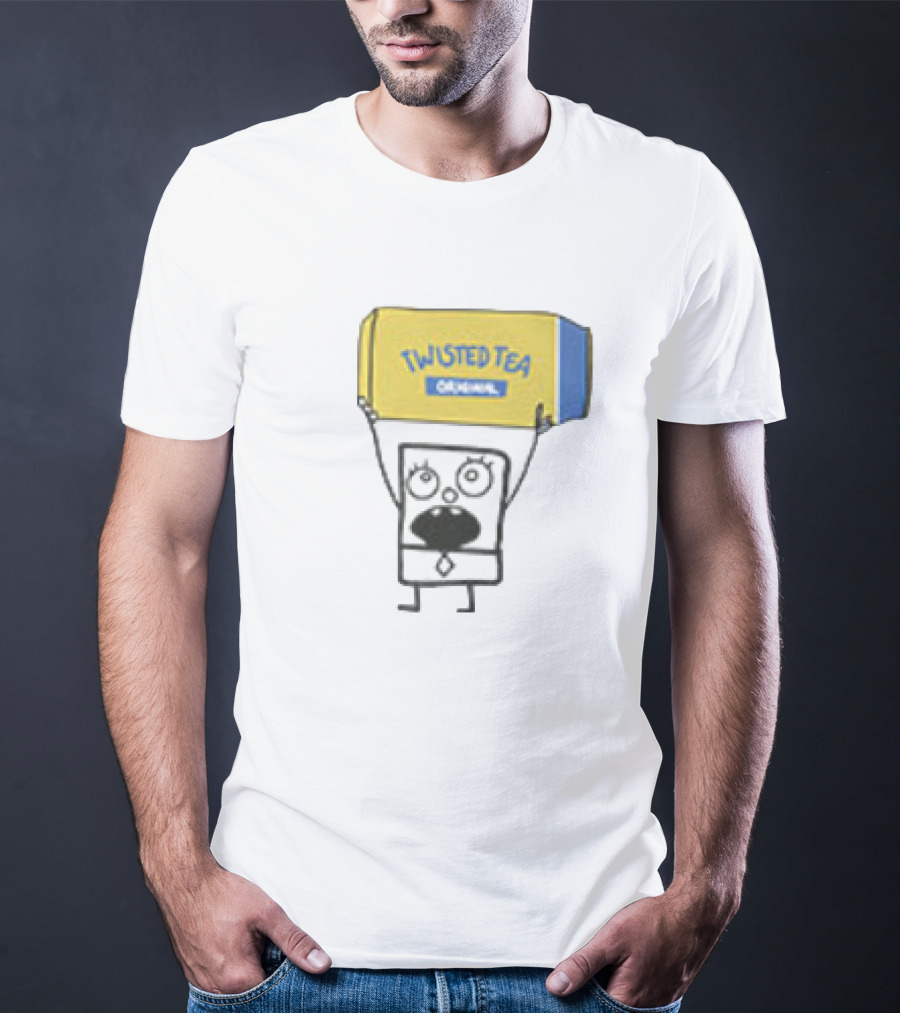 Twisted Tea Original DoodleBob Mashup T-Shirt