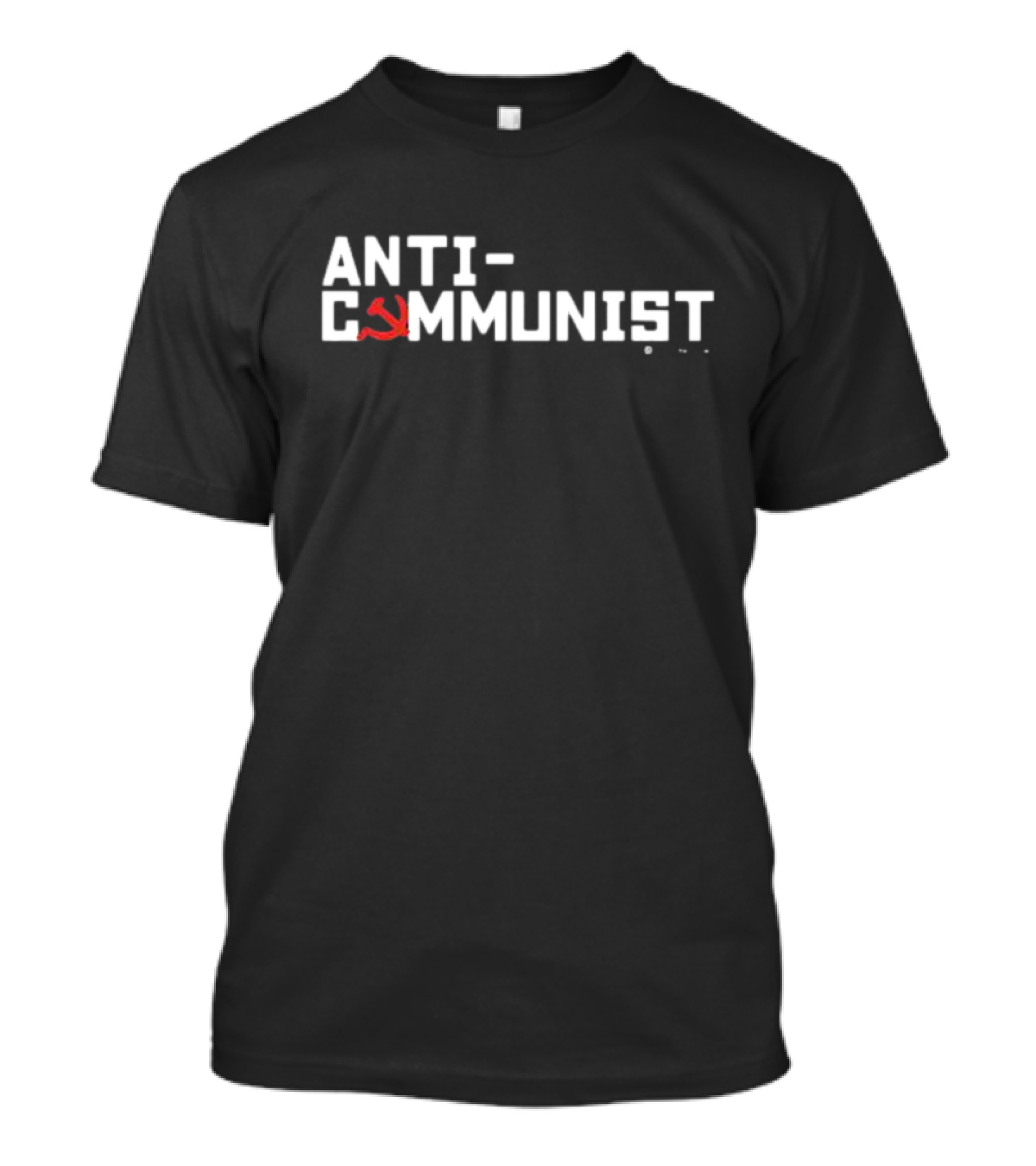 Zachary Tisdale Anti-Communist With Hammer And Sickle T-Shirt