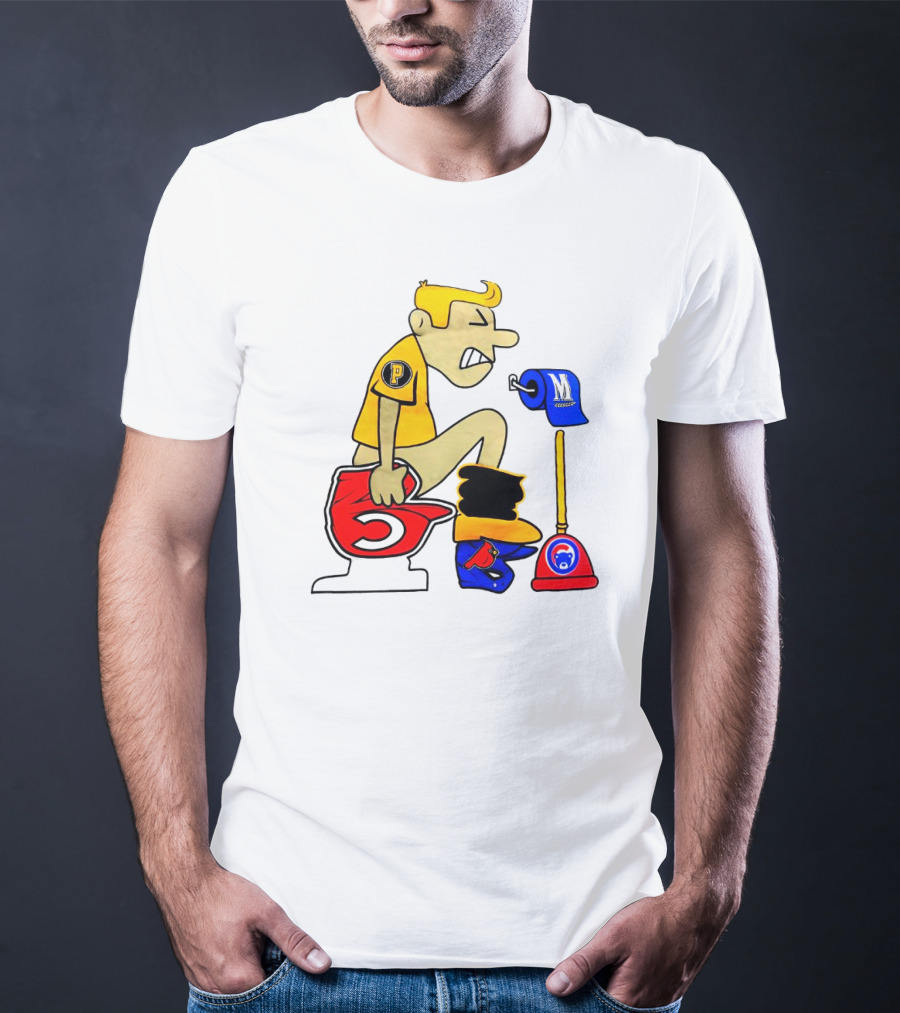 Pittsburgh Penguins Versus Montreal Canadiens Rivalry Humor T-Shirt