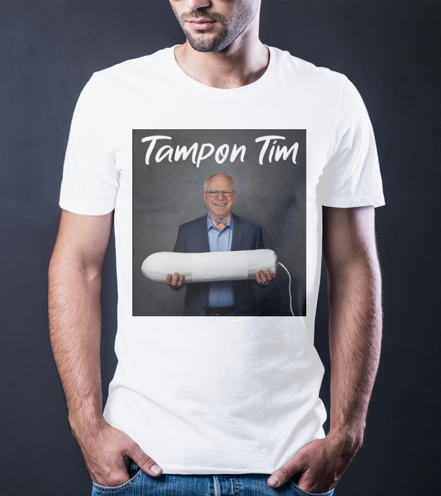 Johnny Midnight Tampon Tim Walz T-Shirt