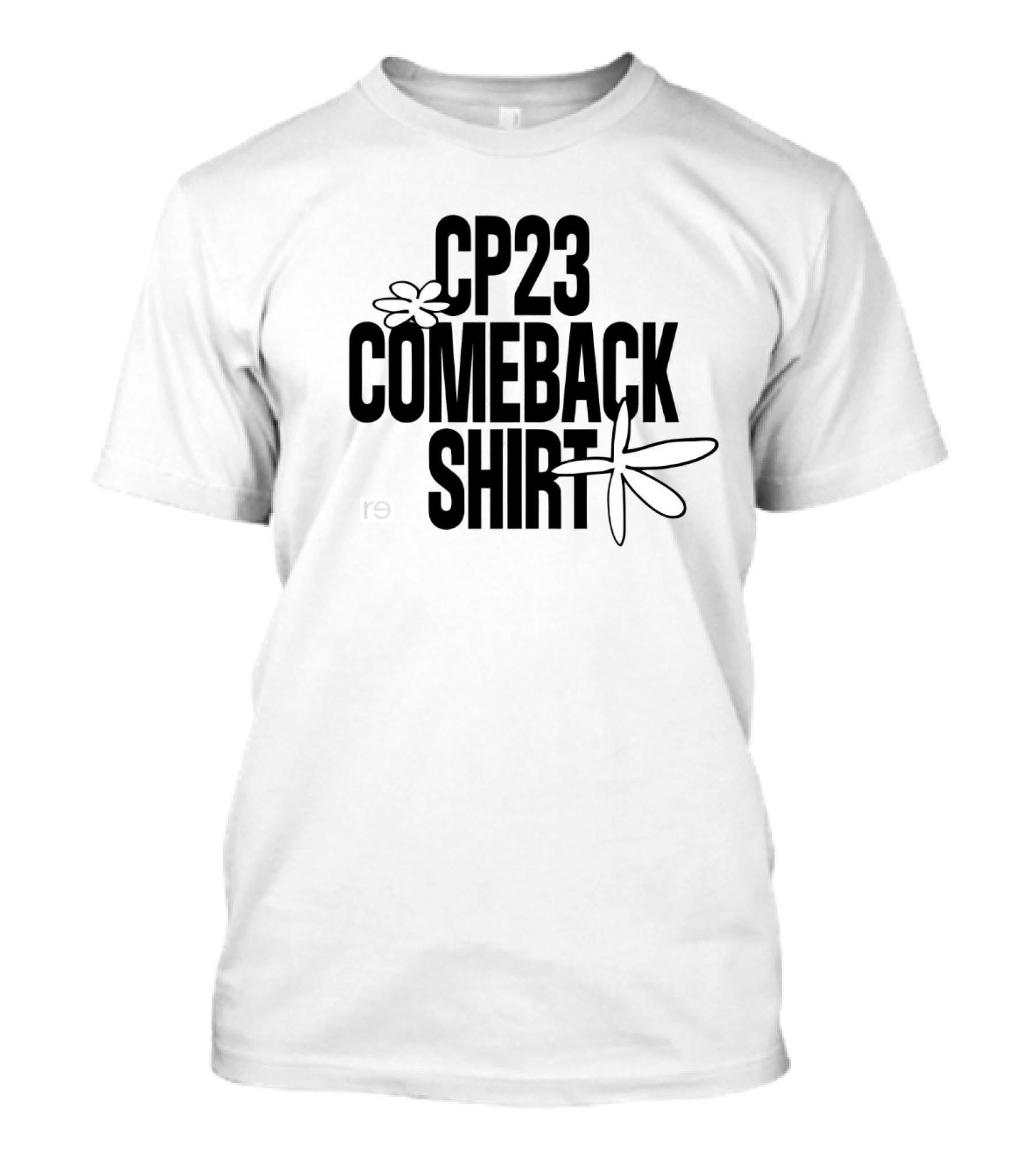 Re_Inc CP23 Comeback Shirt With Flower Accents T-Shirt