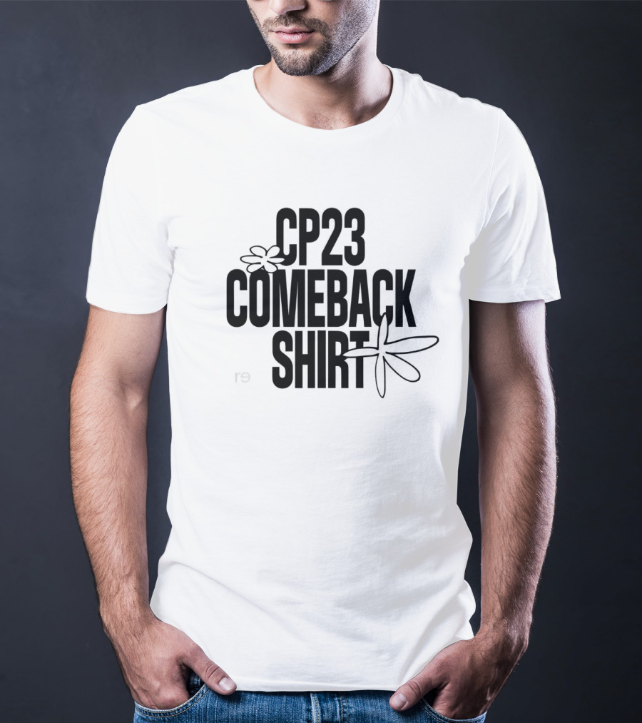 Re_Inc CP23 Comeback Shirt With Flower Accents T-Shirt