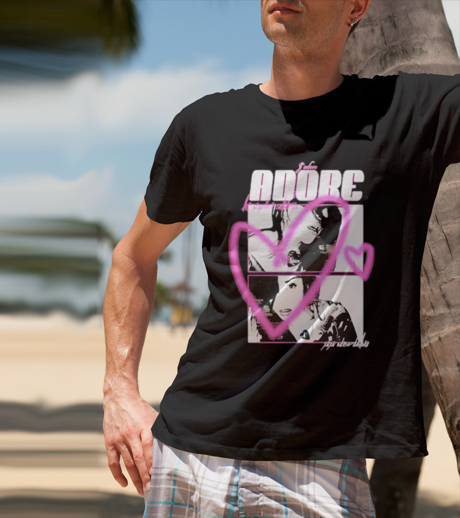 Adore Delano Vintage Photo Collage Xoxo T-Shirt