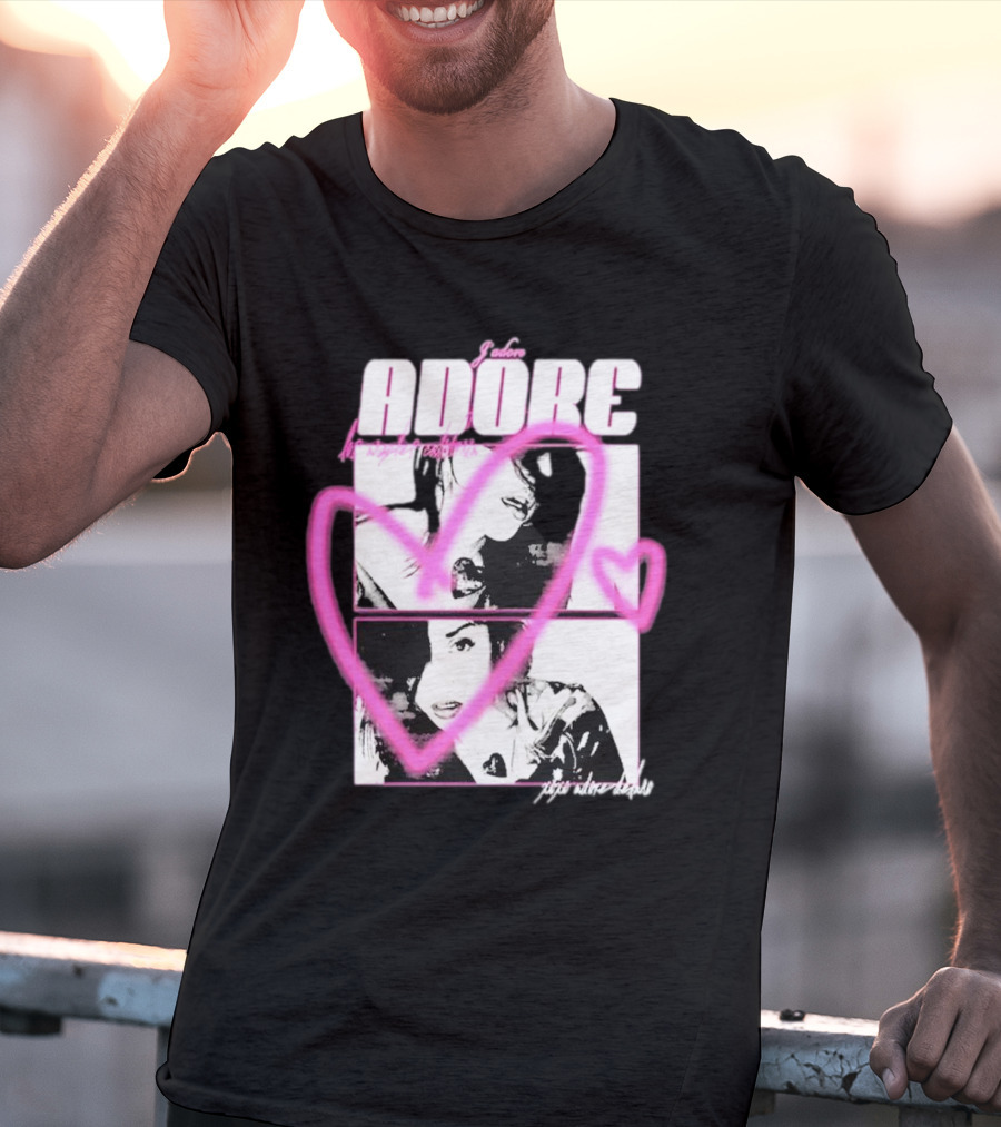 Adore Delano Vintage Photo Collage Xoxo T-Shirt