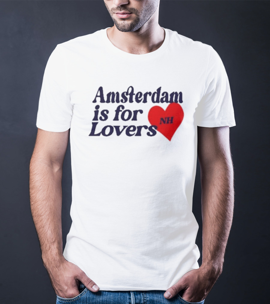Amsterdam Is For Lovers NH Heart T-Shirt