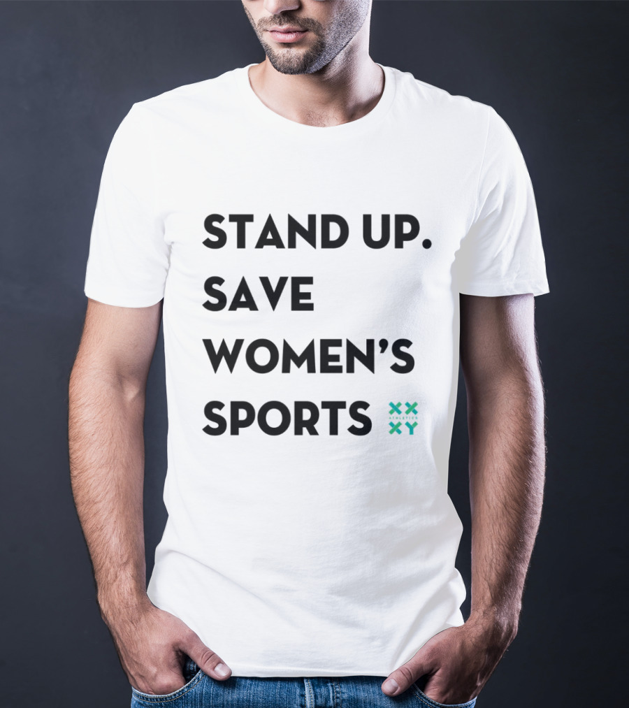 Stand Up Save Women’s Sports Jennifer Sey Xx Xy Athletics T-Shirt