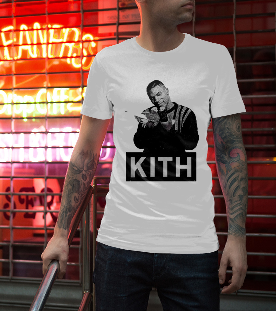 Mike Tyson Kith Now Meme With Pigeons T-Shirt