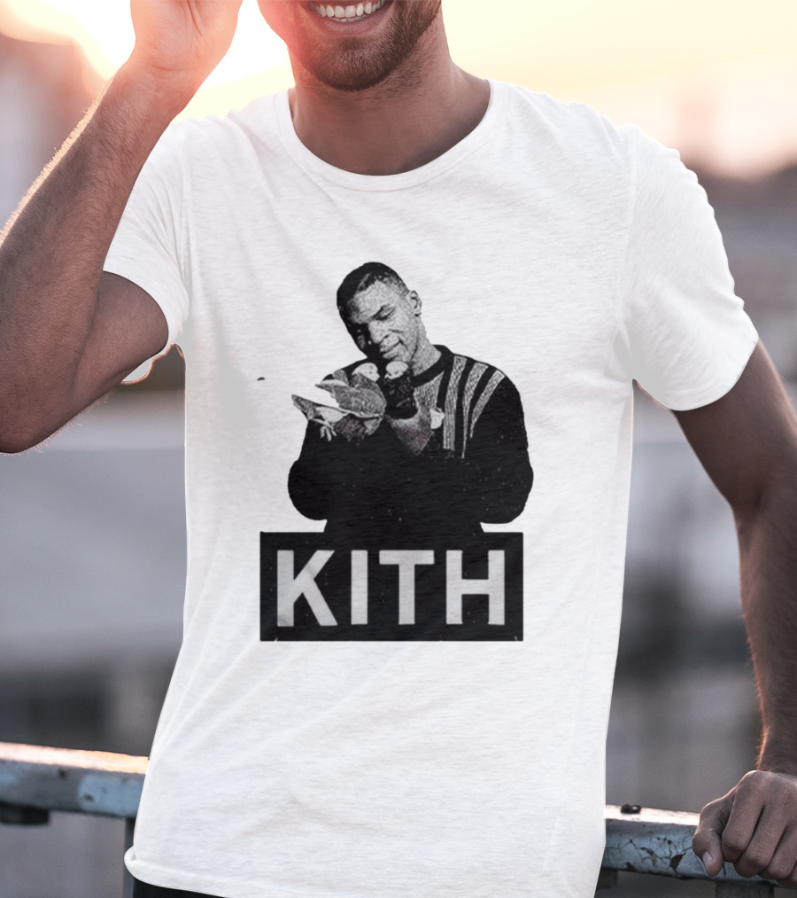 Mike Tyson Kith Now Meme With Pigeons T-Shirt