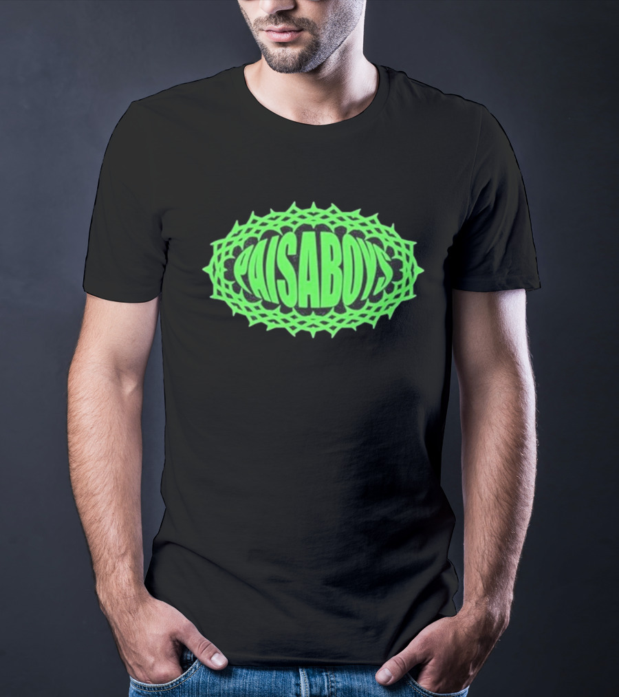 Paisaboys Imported Goods Hierro Green Mesh T-Shirt