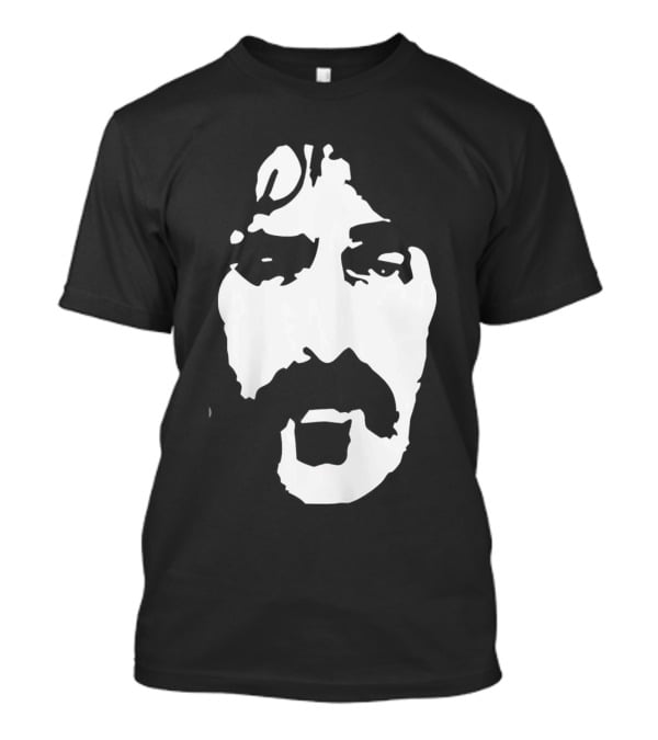 Scott Ritter Frank Zappa Monochrome Face T-Shirt