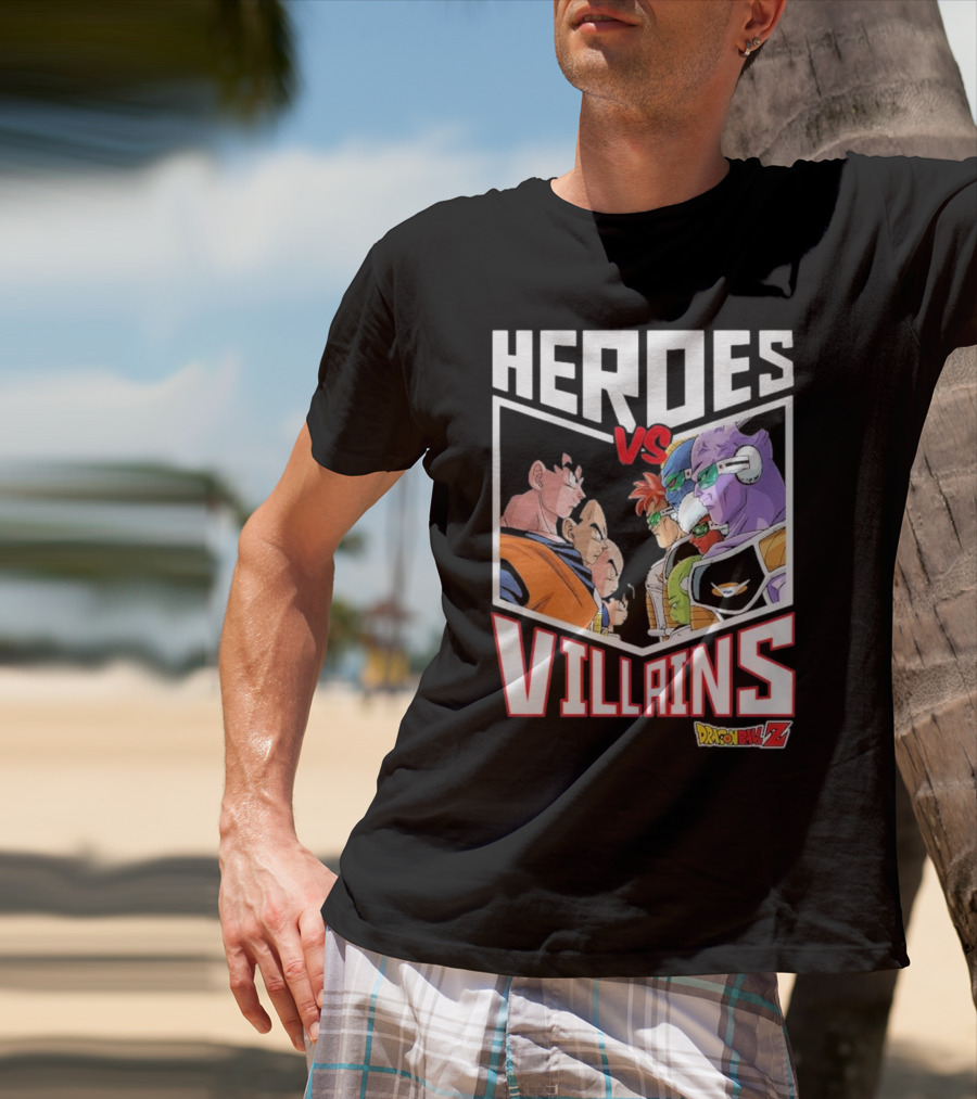 Heroes Vs. Villains DRAGON BALL Z Youth BIOWORLD T-Shirt