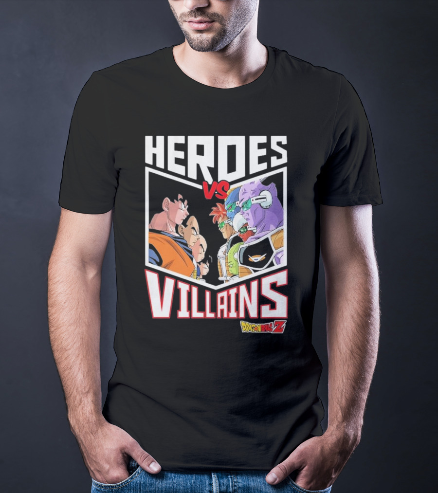 Heroes Vs. Villains DRAGON BALL Z Youth BIOWORLD T-Shirt