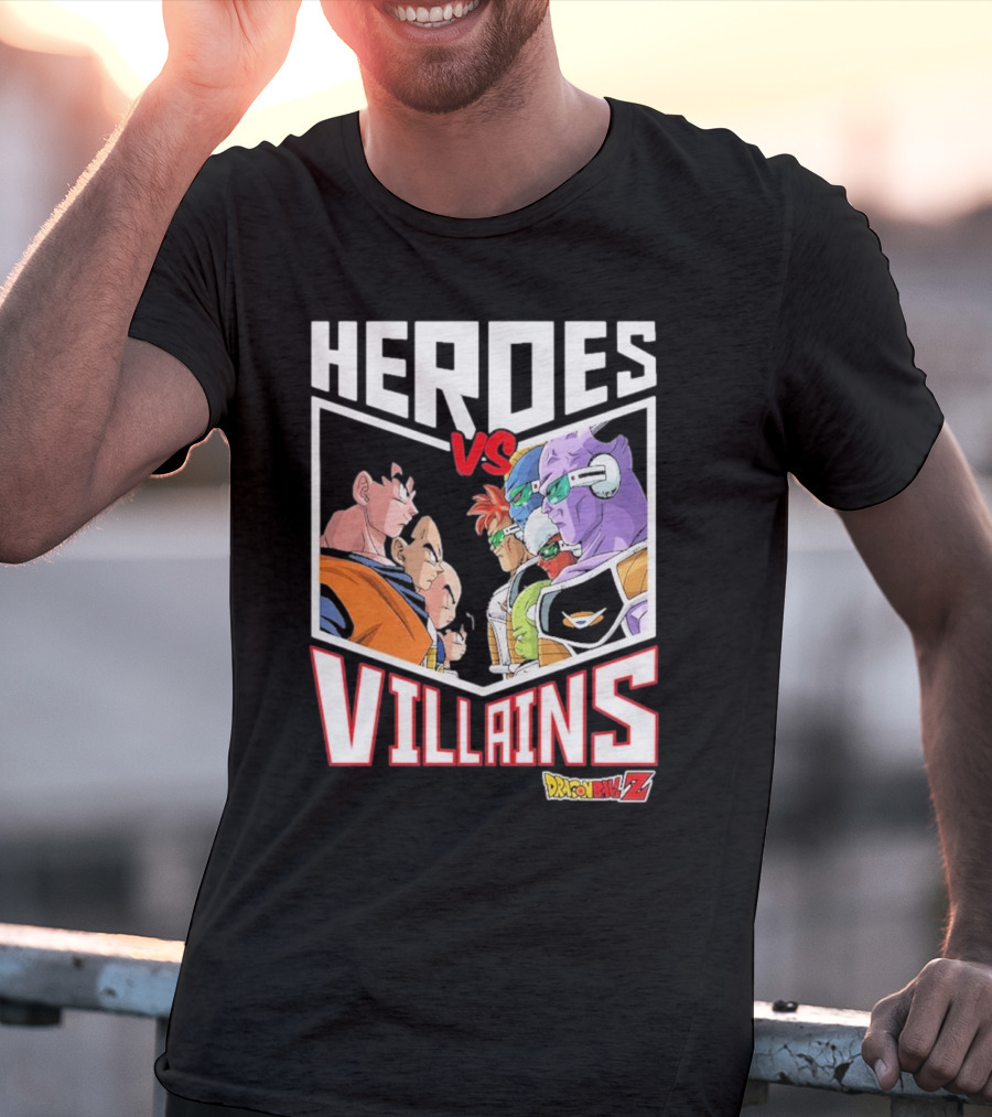 Heroes Vs. Villains DRAGON BALL Z Youth BIOWORLD T-Shirt