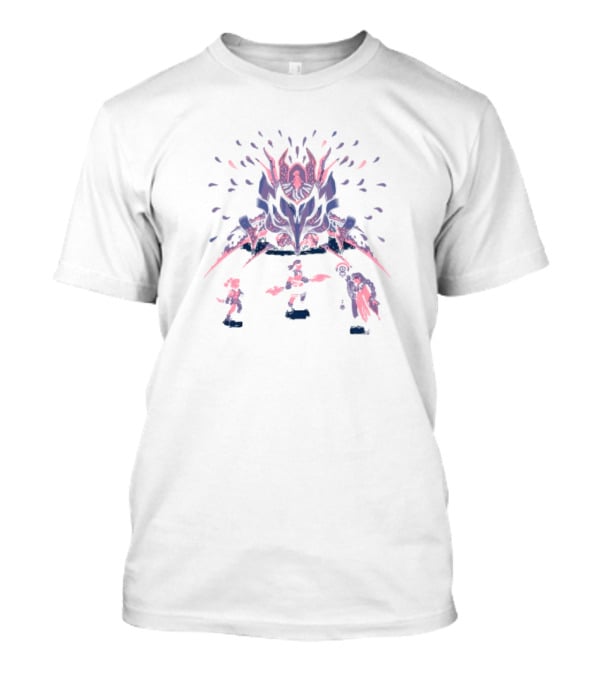 End Of The Timeline Yokaiy Fantasy Warrior Trio T-Shirt