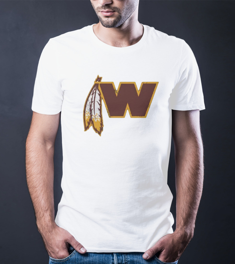 Washington Commanders Feather T-Shirt