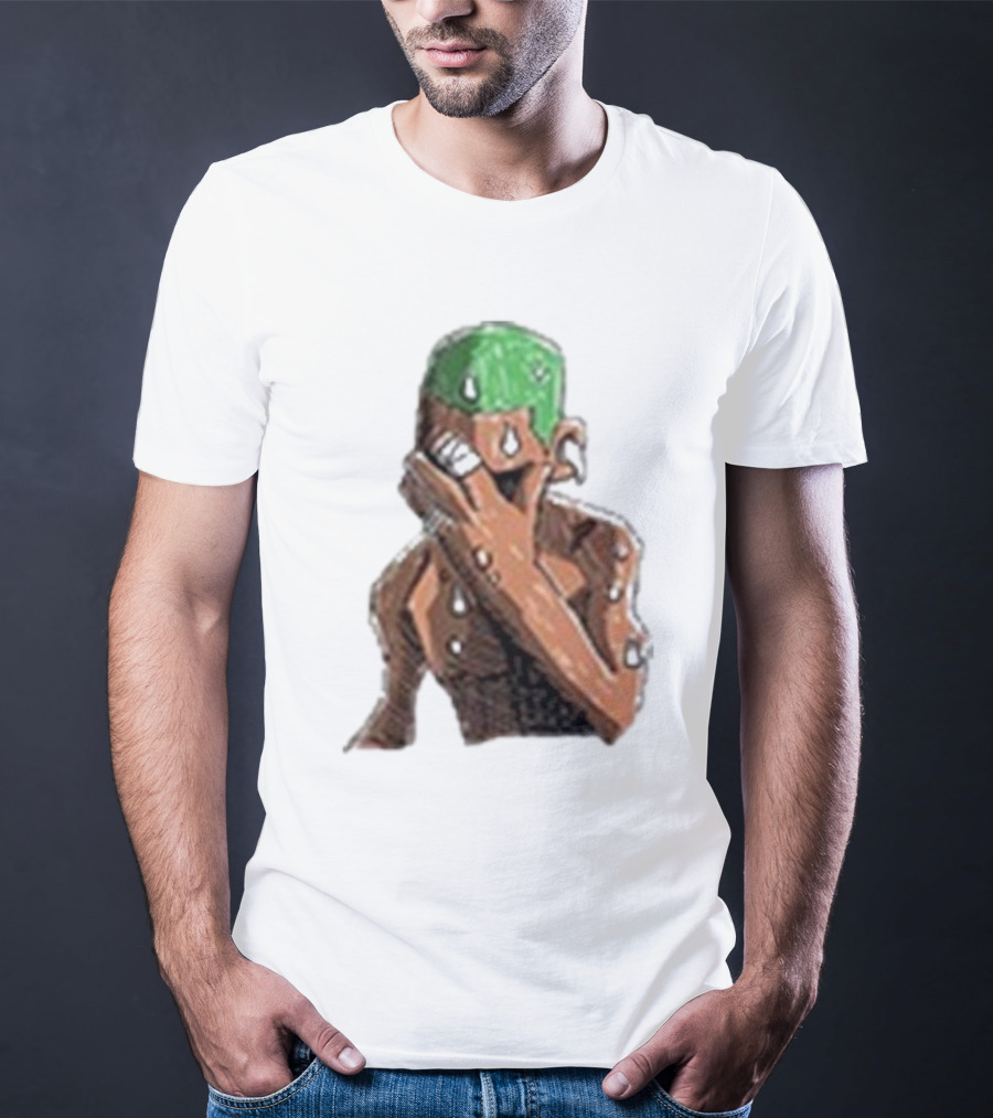 Frank Ocean Blonde Album Green Hair Iconic Cover T-Shirt