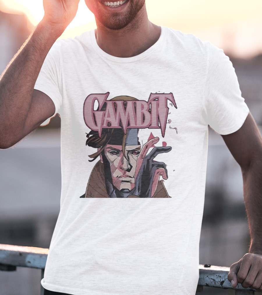 Gambit X-men Iconic Superhero Character T-Shirt