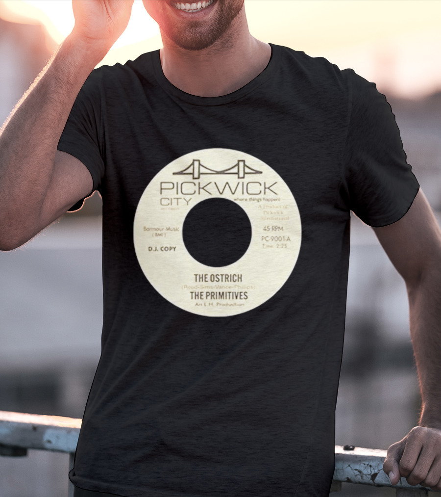 Pickwick City The Ostrich The Primitives 45 RPM T-Shirt