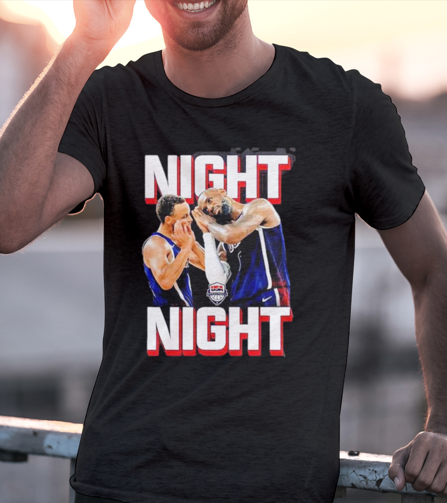 NIGHT NIGHT PREMIUM Steph Curry New T-Shirt