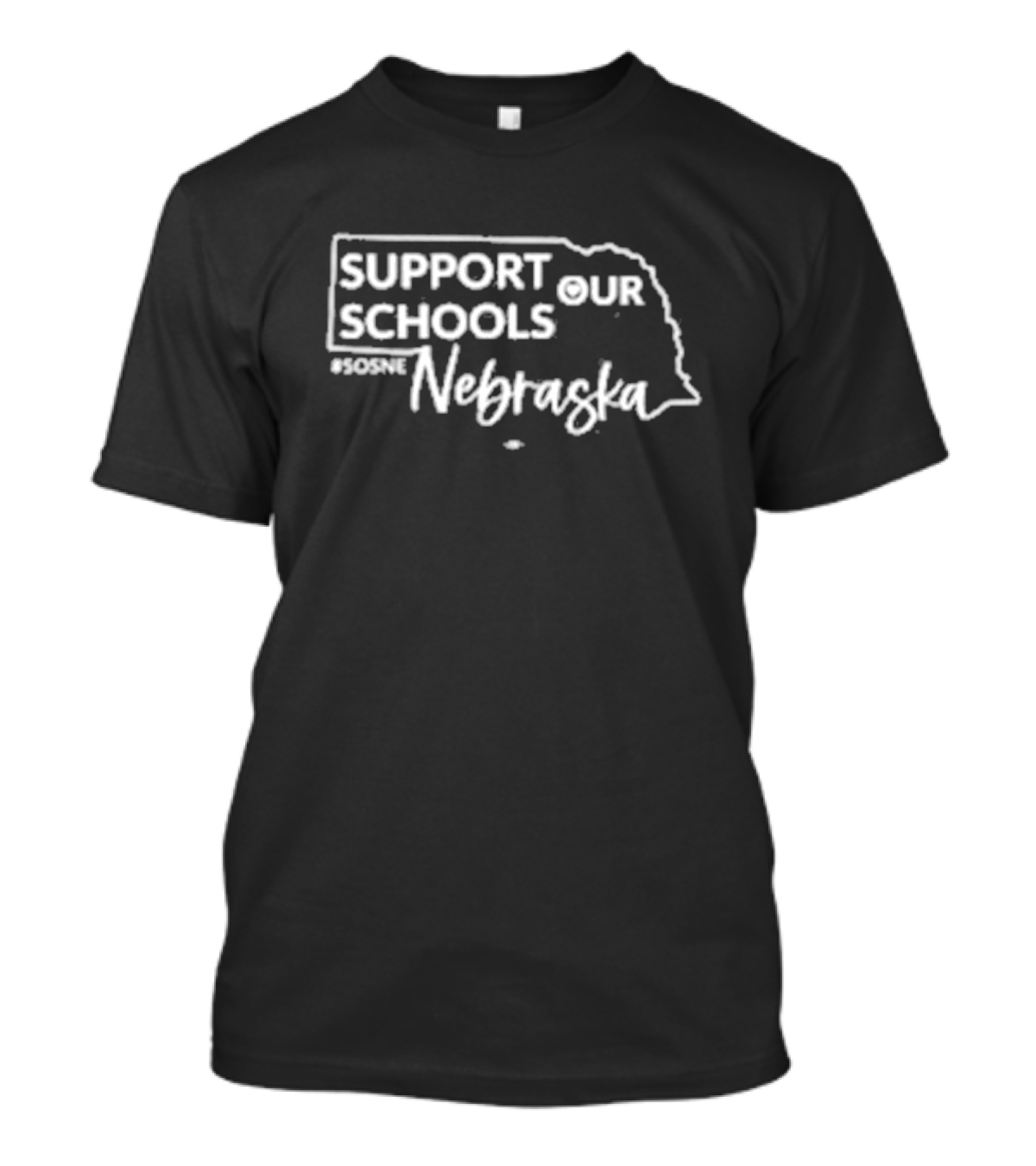 Support Our Schools Nebraska #SOSNE T-Shirt
