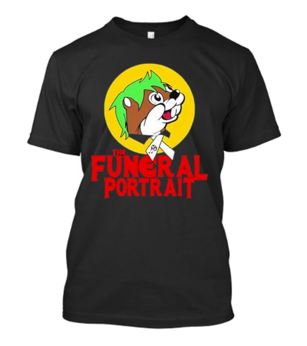 The Funeral Portrait Cartoon Mascot Circle T-Shirt