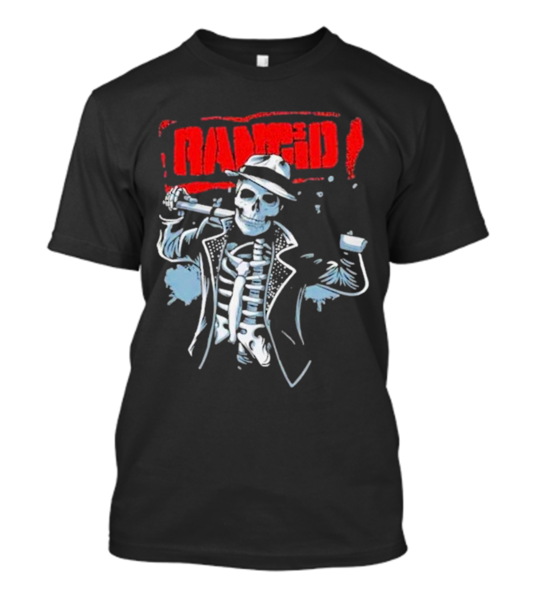Rancid Bo Knows Skele Tim North America Tour T-Shirt