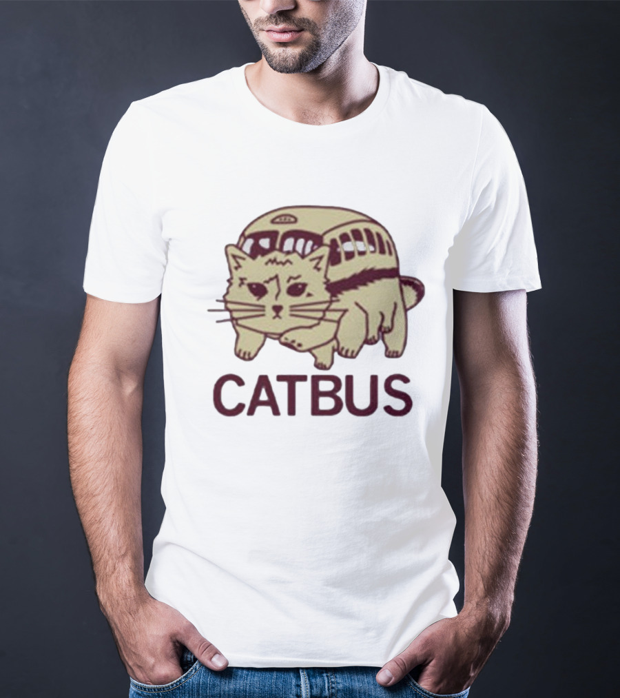 Catbus My Neighbor Totoro Public Transportation Deserve T-Shirt