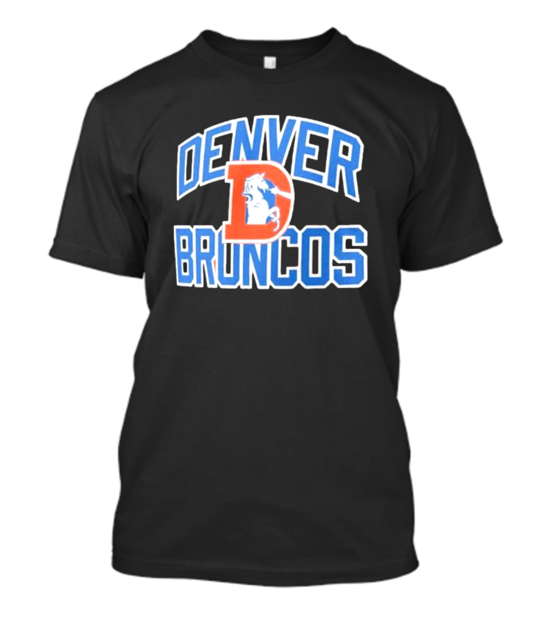 Denver Broncos Retro D Emblem T-Shirt
