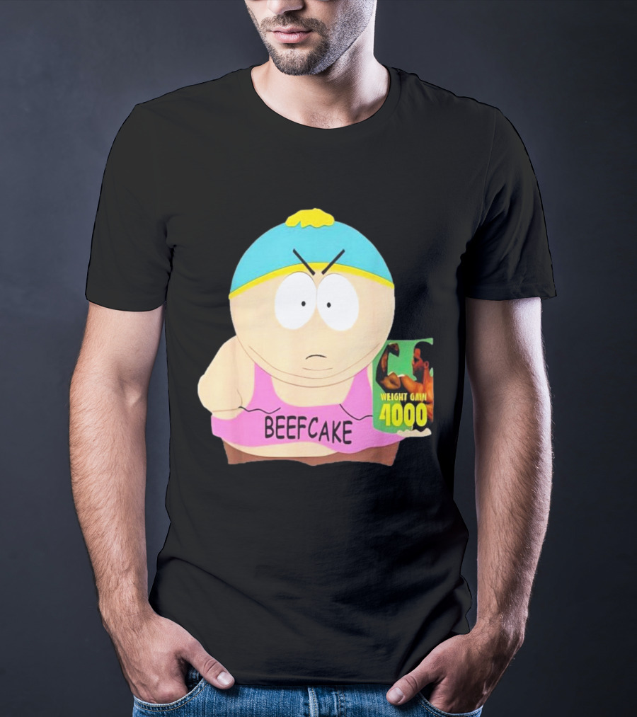Eric Cartman Beefcake Weight Gain 4000 Promotion 2000 T-Shirt