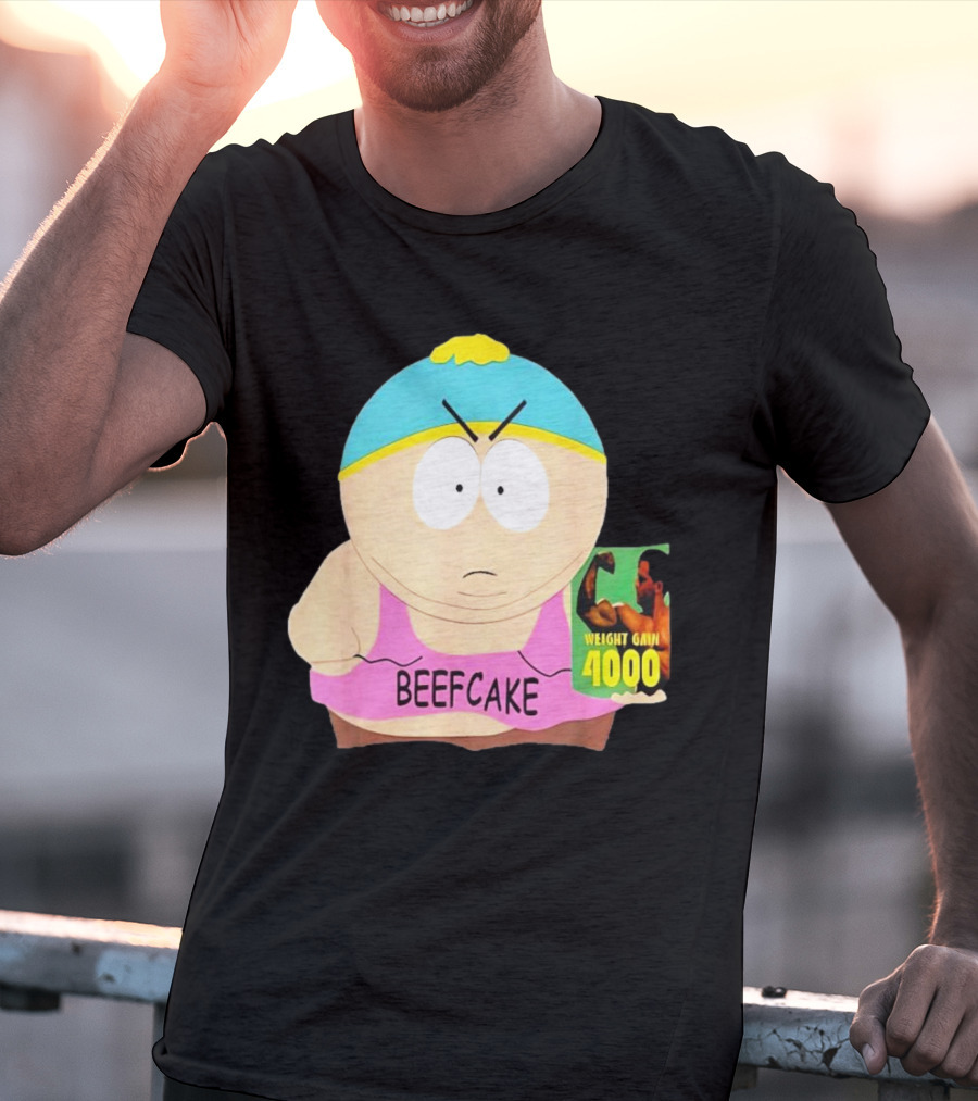 Eric Cartman Beefcake Weight Gain 4000 Promotion 2000 T-Shirt