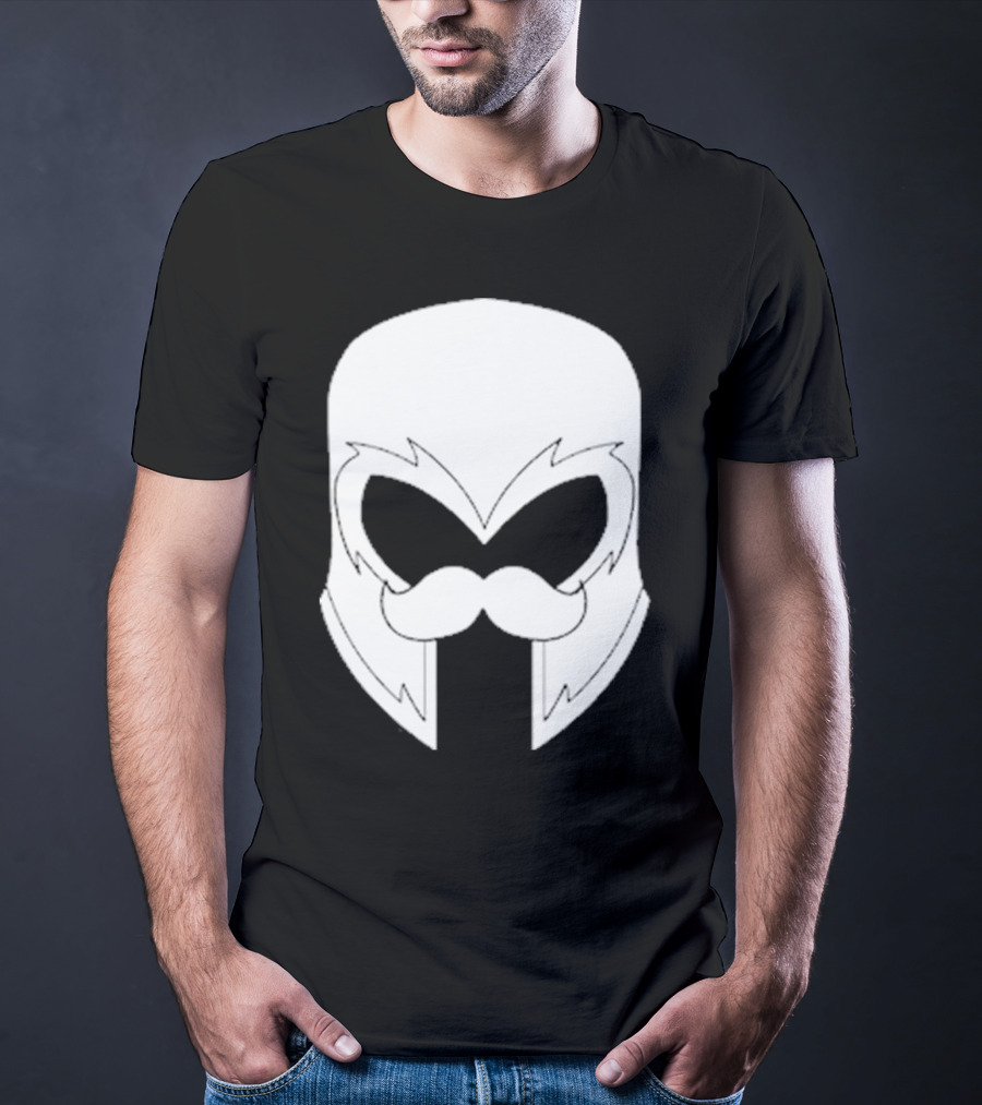 Remix’D Curleh Mustache Wolverine Mask T-Shirt