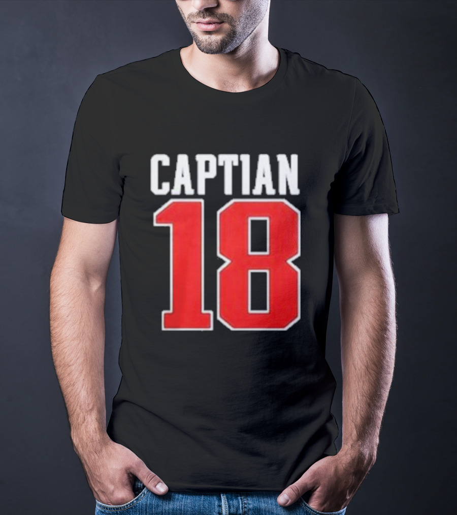 Captain 18 The Patriots Coach T-Shirt